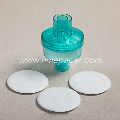 Купить Medical Breathing filter Heat and humidity exchanger filter BFE 99.99% Electrostatic filter material online manufacture