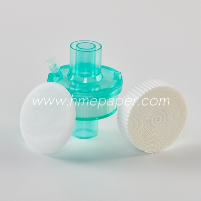 Купить Медицинская бумага аксессуаров HME материалов для изоляции HMEF и Moisturizing фильтра online manufacture